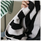 VeloraSoft StripePure – Luksusowe Ręczniki Bawełniane 100% Frotte do Twarzy, Rąk i Kąpieli