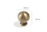 VintageBrass Europejskie Uchwyty Mosiężne