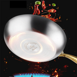 ChefSteel – Profesjonalna Patelnia ze Stali Nierdzewnej do Gazu i Indukcji