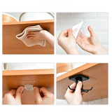 SpinHook360 – Obrotowy Samoprzylepny Hak Organizer do Kuchni i Łazienki