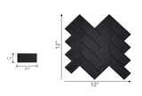 Herringbone Luxe – Samoprzylepne Płytki Ścienne
