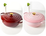 ChefMax 5QT Żeliwny Garnek Emaliowany Dutch Oven