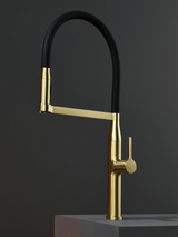 GoldFlow Pro Wyciągana Bateria Kuchenna z Mosiądzu