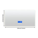 LumiTherm XL LED Lustro Łazienkowe