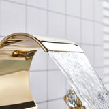 Bateria umywalkowa Suguword | 3-otworowa | Podwójna rączka