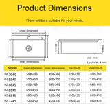 Nierdzewna Zlewozmywak Jednokomorowy Ciemnoszary z Baterią i Akcesoriami do Odpływu