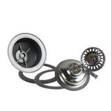 Talea RVS Zlewozmywakowy Odpływ z Sitem – 114mm/110mm Zestaw Odpływowy z Pop-up