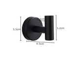 Zestaw Akcesoriów Łazienkowych – Szczotkowana Stal Nierdzewna