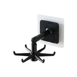 SpinHook360 – Obrotowy Samoprzylepny Hak Organizer do Kuchni i Łazienki