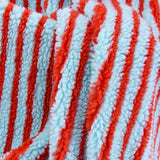 LambSoft Stripe Dzianina Polarowa z Wełny Jagnięcej