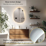 LUMINA Bezramowe LED Lustro Łazienkowe