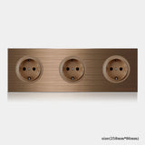 CaffèRetro Retro Przełącznik Ścienny EU z Gniazdem