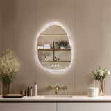LUMINA Bezramowe LED Lustro Łazienkowe