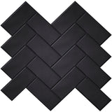 Herringbone Luxe – Samoprzylepne Płytki Ścienne