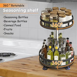 SpiceTurn Pro – 360° Obrotowy organizer na przyprawy do kuchni