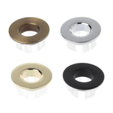LuxDrain RingCover – Mosiężna Obręcz Przelewu do Umywalki 22–25 mm