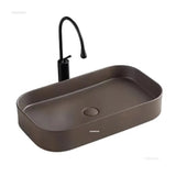 Prostokątna Ceramiczna Umywalka – Płytka Montażowa | Pojemność 9L | Montaż Blatowy | Styl Nordycki