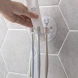 EasyStick Organizer – Samoprzylepny organizer na szczoteczki do zębów i półka organizująca