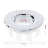 LuxDrain RingCover – Mosiężna Obręcz Przelewu do Umywalki 22–25 mm