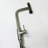 SteelFlex Gun Gray Wysuwana Kran Kuchenny