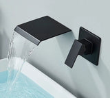 Ścienna Bateria Umywalkowa z Wylewką Kaskadową