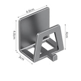 GripSteel – Nierdzewny Uchwyt na Telefon & Samoprzylepny Organizer