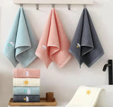 Zestaw 4 Luksusowych Ręczników | 100% Gręplowanej Przędzy Bawełnianej