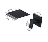 Ścienna Bateria Umywalkowa z Wylewką Kaskadową