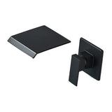 Ścienna Bateria Umywalkowa z Wylewką Kaskadową