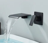 Ścienna Bateria Umywalkowa z Wylewką Kaskadową