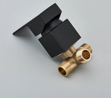 Ścienna Bateria Umywalkowa z Wylewką Kaskadową