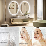 Luksusowe Lustro LED do Łazienki 60x80 cm