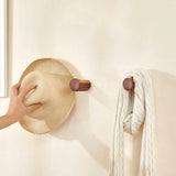 NordicWood Minimalistyczny Drewniany Wieszak