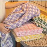 HoundLuxe Vintage Ręcznik Bawełniany w Pepitkę