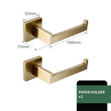 Luksusowy wieszak na ręczniki łazienkowe