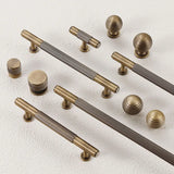 VintageBrass Europejskie Uchwyty Mosiężne