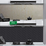 StickaTile 3D Wygląd Płytek Naklejki na Ścianę – Samoprzylepne Odporne na Ciepło Naklejki Płytkowe (10 sztuk)