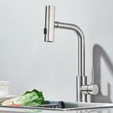 SteelFlex Gun Gray Wysuwana Kran Kuchenny