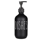 SoapElegance 500ml Czarny Dozownik do Mydła Set