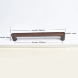 Drewniany guzik meblowy – z drewna bukowego lub orzechowego | Uroczy design | W zestawie śruby