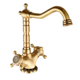 Armatura łazienkowa VintageLux z mosiądzu antycznego z grawerem