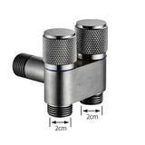 DualFlow Pro – Zawór Kątowy 2-w-1 G1/2 do WC i Pralki