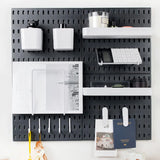 Pegboard Combinatieset – Organizator Ścienny | 22" x 22" | Regulowany & DIY | W zestawie akcesoria