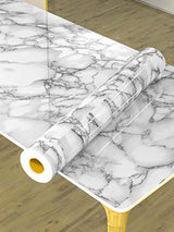 MarbleShield – Luksusowa Samoprzylepna Folia Marmurkowa do Kuchni i Mebli