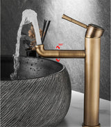 Velora BronzeFlow 360° WaschtVelora BronzeFlow 360° Bateria Umywalkowa w Kolorze Antycznego Brązuischarmatur