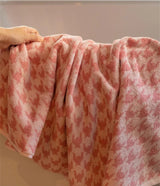 HoundLuxe Vintage Ręcznik Bawełniany w Pepitkę