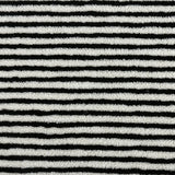 LambSoft Stripe Dzianina Polarowa z Wełny Jagnięcej