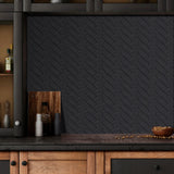 Herringbone Luxe – Samoprzylepne Płytki Ścienne