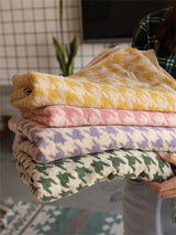 HoundLuxe Vintage Ręcznik Bawełniany w Pepitkę