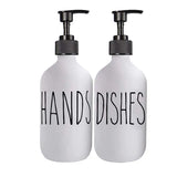SoapElegance 500ml Czarny Dozownik do Mydła Set